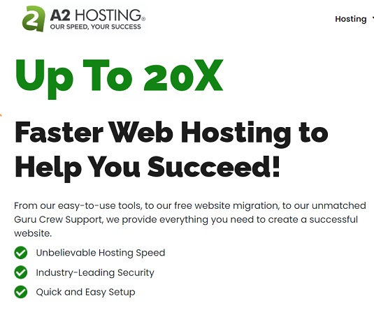 A2Hosting.com 쿠폰