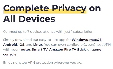 CyberGhostVPN.com 쿠폰