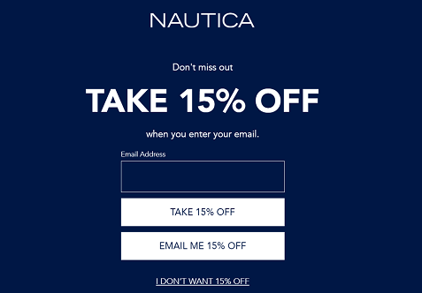 Nautica 쿠폰